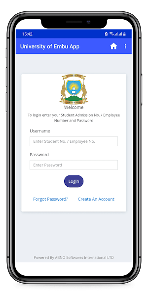 Embu University Official App Screenshot 1
