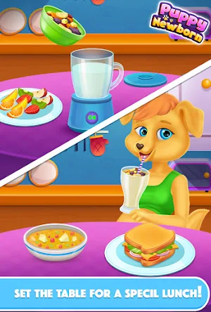 Puppy mommy newborn babyshower Screenshot 3