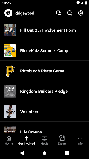 Ridgewood.Church Screenshot 1