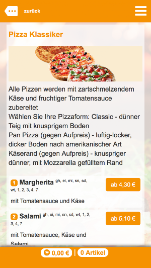 Cheesy Pizza Screenshot 2