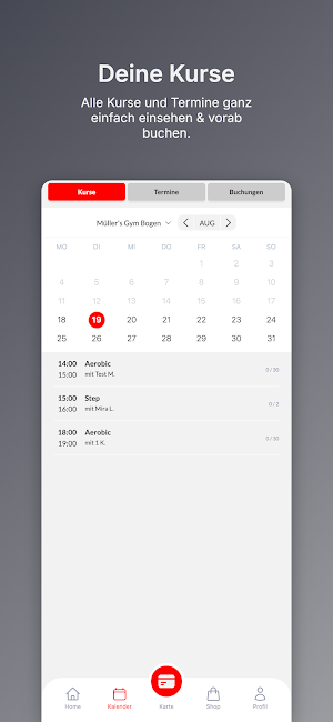 Müller's Gym Screenshot 2