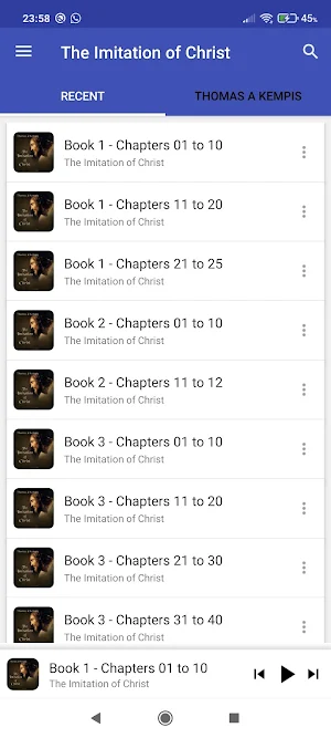 The Imitation of Christ Audio Screenshot 1