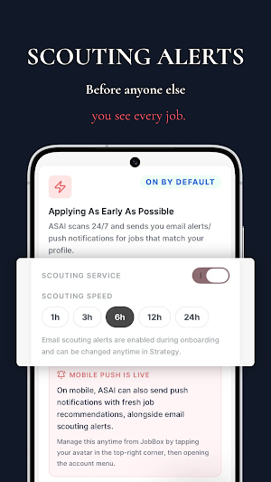ASAI - AI Job Discovery Screenshot 3
