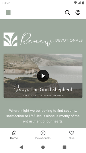 Renew Devotionals Screenshot 0