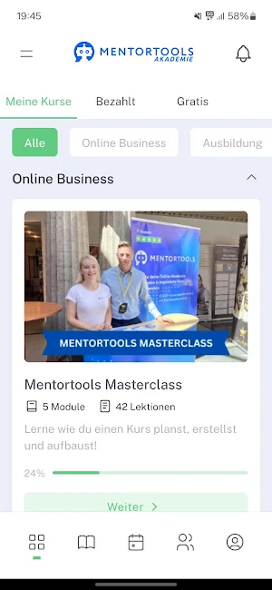 Mentortools Academy Screenshot 0