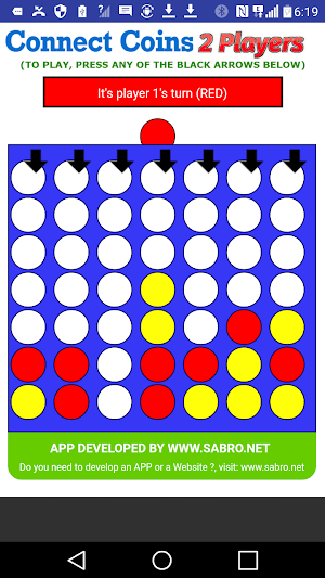 Connect Coins  2 Players Screenshot 1