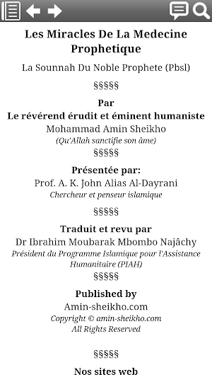 La Medecine Prophetique Screenshot 2