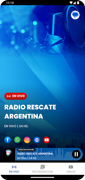 Radio Rescate Argentina Screenshot 1
