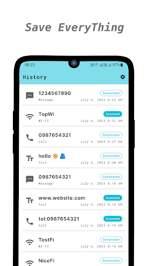 QRflow - QR Code Scanner Screenshot 3
