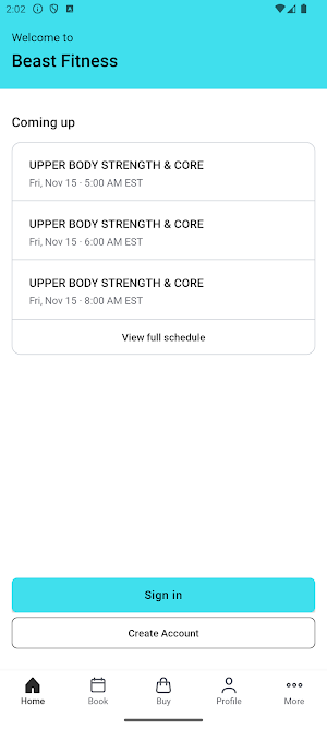 Beast Fitness Training Screenshot 1