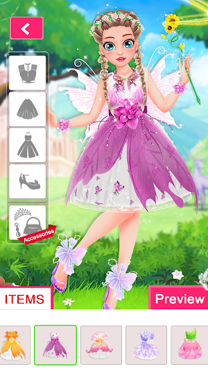 Fairy Princess Dress Up Games For Girls Screenshot 2