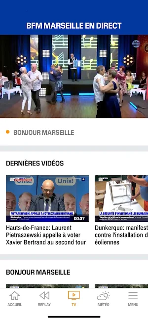 BFM Marseille Provence: Info - Trafic - Météo Screenshot 3