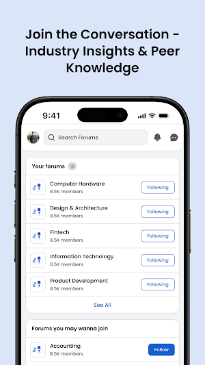 Employee Forums Screenshot 3