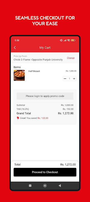 Chick O Flame Screenshot 0