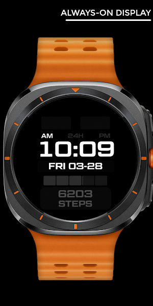 Night ver 73 - watch face Screenshot 2