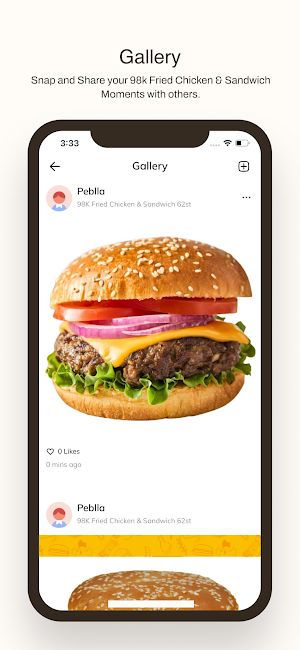 98k Fried Chicken & Sandwich Screenshot 3