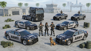 Army Vehicle Transport: Sim 3D Screenshot 2