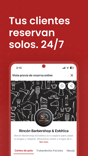 Turnera para negocios Screenshot 2