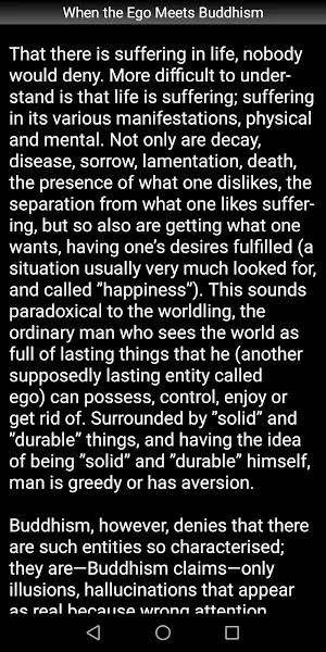 When the Ego Meets Buddhism Screenshot 2