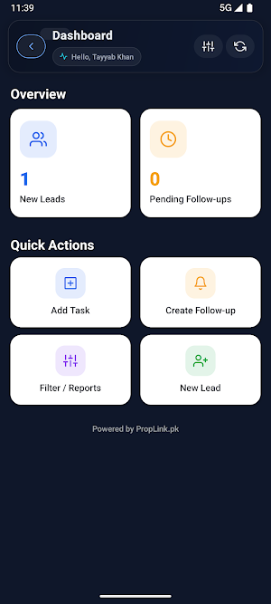 Vision CRM Screenshot 1
