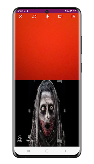 Horror creepy fake video call Screenshot 3