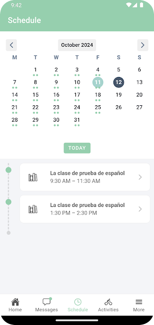 Expanish Language School Screenshot 1