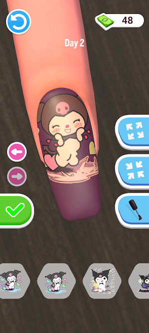 Kuromi Nail Art Salon Screenshot 3