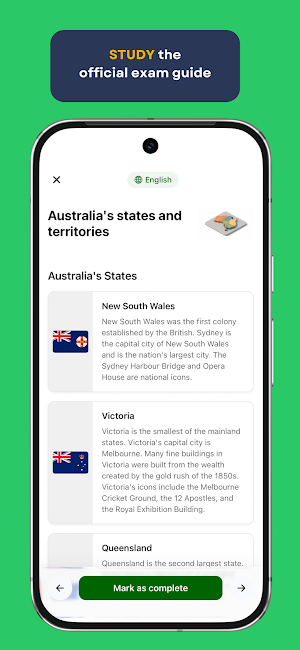 Pass Australian Citizenship Screenshot 2