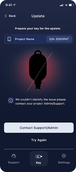 SimonsVoss SYNC2Go Screenshot 2