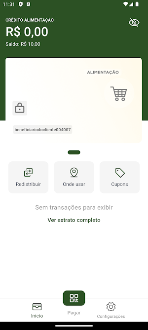 Benefícios Conexos Screenshot 0