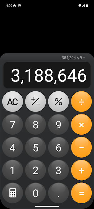 Obsidian Calculator - Classic Screenshot 2