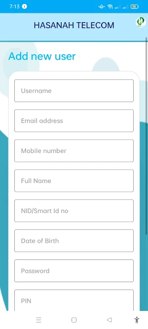 Hasanah Telecom Screenshot 3