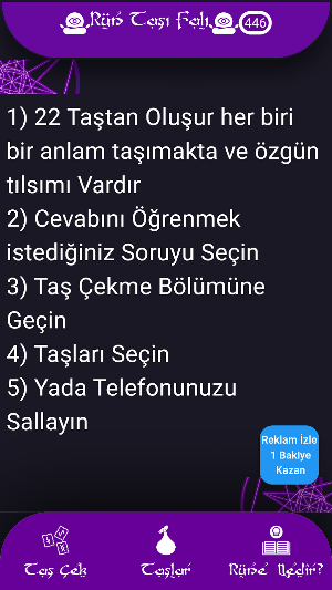 Çingene Falı - Rün Taş Falı Screenshot 2