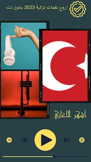 اروع نغمات تركية 2023 بدون نت Screenshot 0