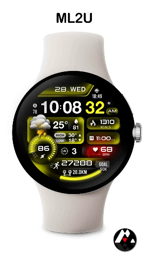 ML2U 261 Watch Face Screenshot 2