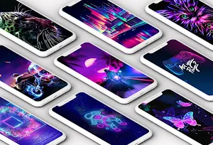 Neon Wallpaper 🌃 Screenshot 0