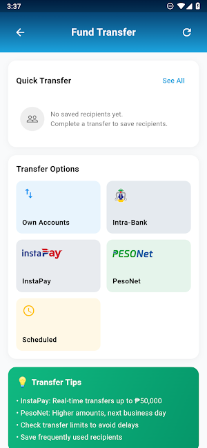 MSB App Screenshot 2