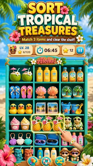 Tropical Goods Match Screenshot 3