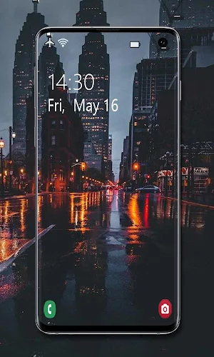 Rain Wallpaper ☔ Screenshot 2