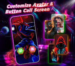 Call Screen Theme: Color Phone Screenshot 2