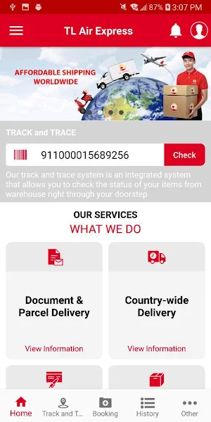 TL Air Express Screenshot 0