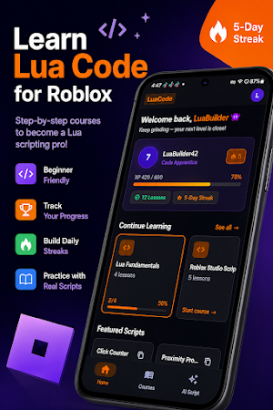 RoboDev - Learn Roblox Coding Screenshot 0
