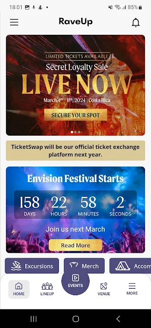 RaveUp Screenshot 0