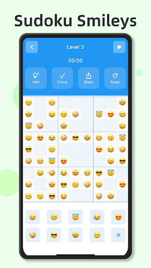Emoji Sudoku Puzzle Screenshot 0