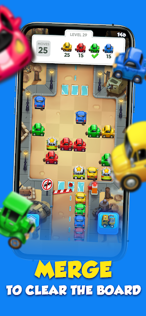 Auto Merge: Merge Cars 2048 Screenshot 0
