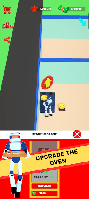 Robo Cafe: Cooking Tycoon Screenshot 0