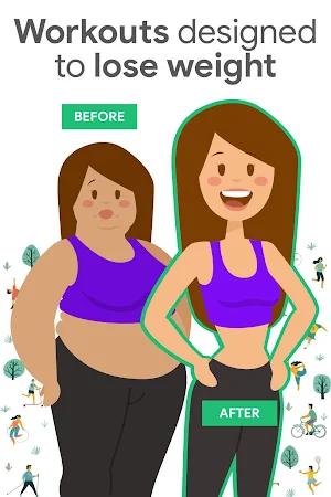 Weight loss workout for women Screenshot 0