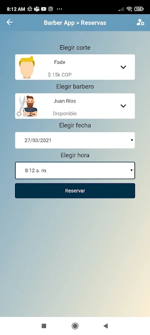 Barber App Screenshot 3