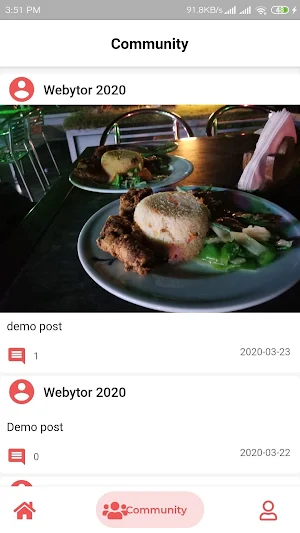 Hub Food Park Screenshot 1