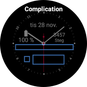 WatchGlucose Watch Face Screenshot 1